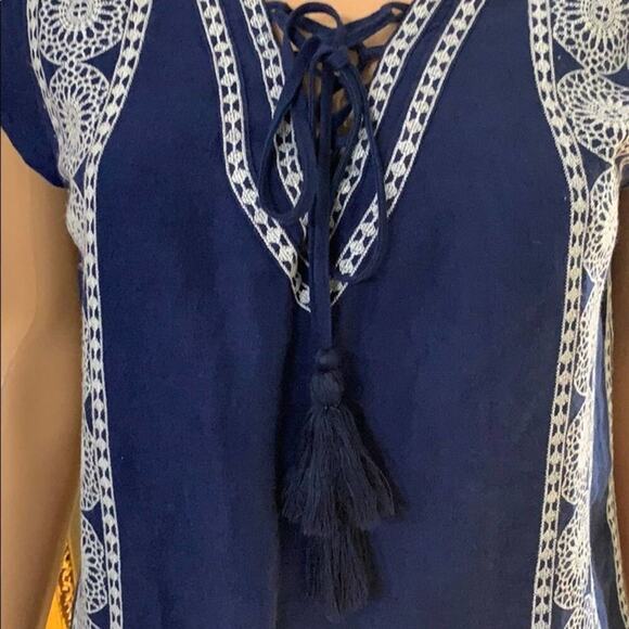 VINEYARD‎ VINES LINEN BLEND DRESS Size 8 - Picture 6 of 8